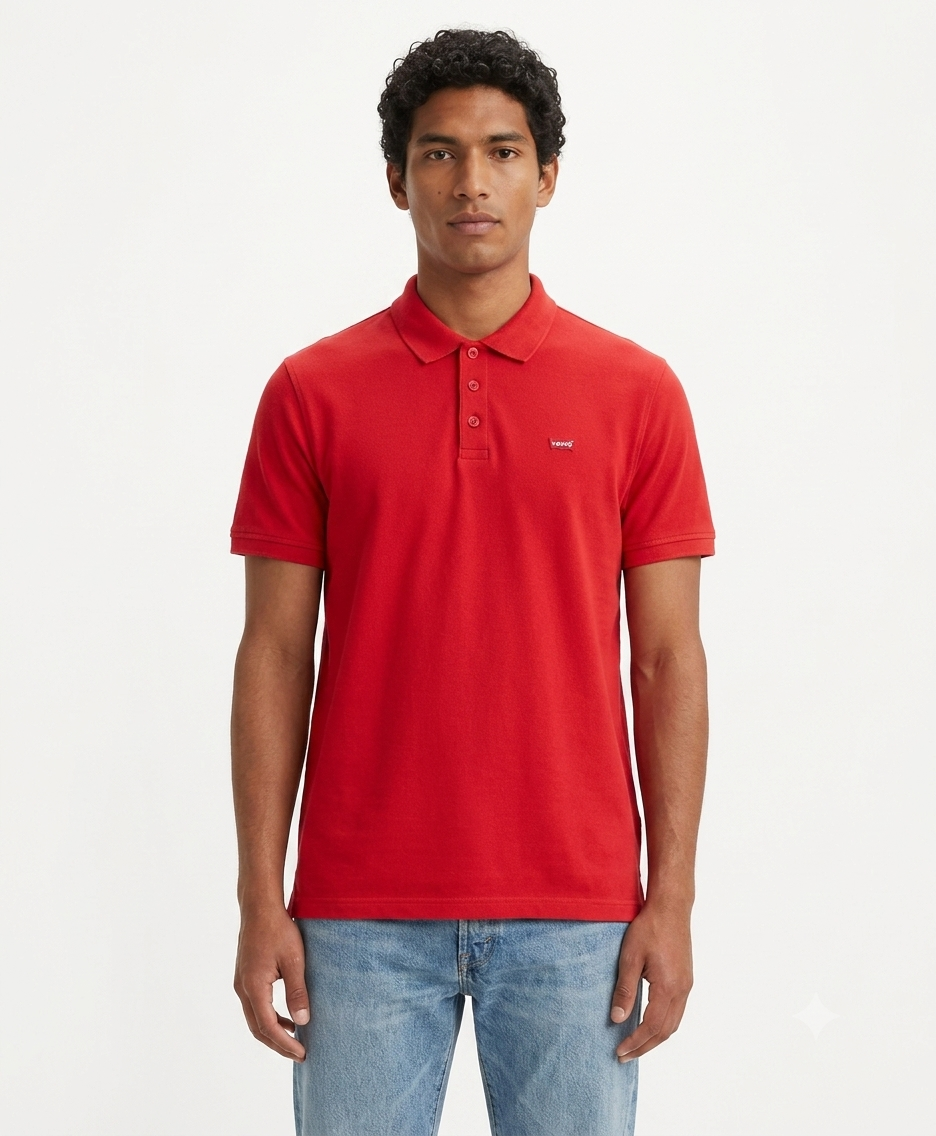Camiseta Polo Rojo Levi's